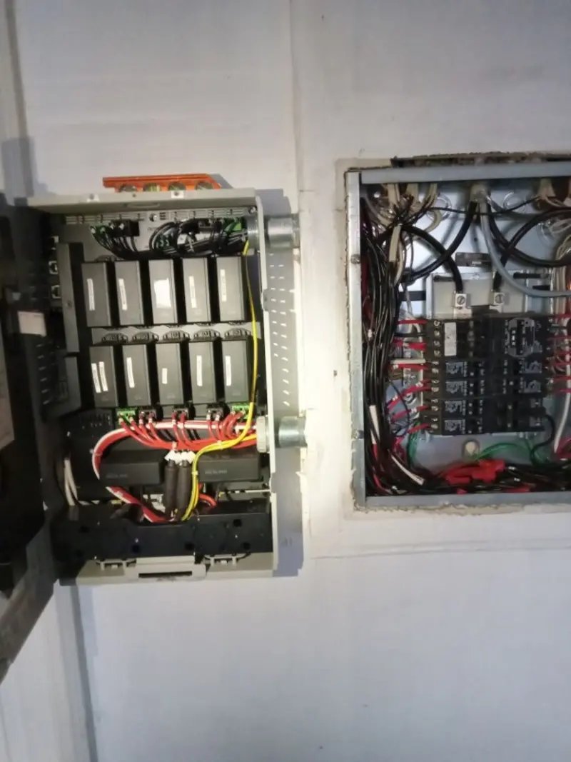 Electrical panel upgrade completed for Electrical Inspection in Waxhaw